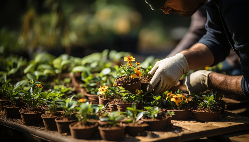 What are the tips for keeping the plants in your garden healthy?